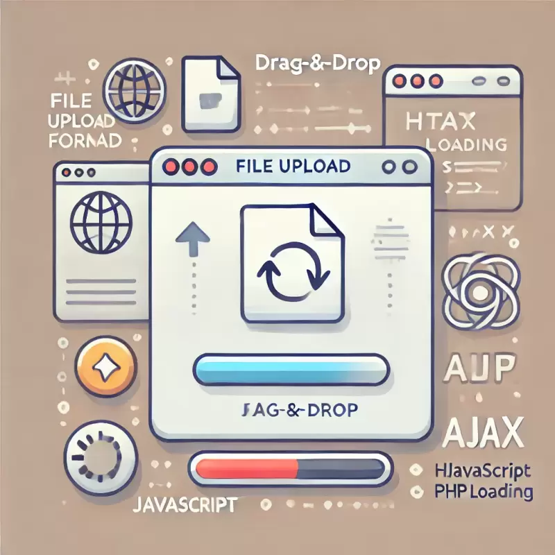 การสร้าง Upload Form ด้วย AJAX และ JavaScript